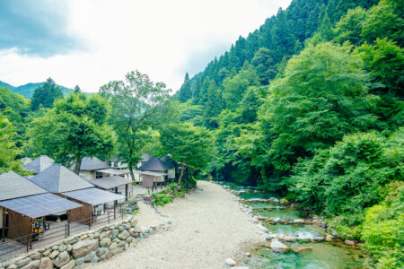 板取キャンプ場の個室付き日帰りBBQ